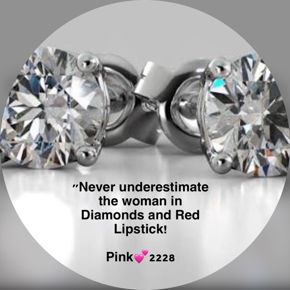 Red Lipstick and Diamonds!